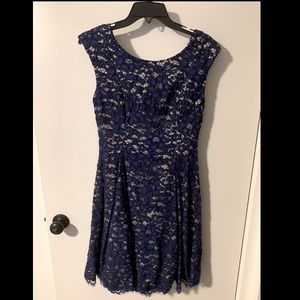 Eliza J Embroidered Dress